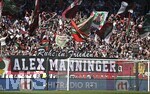 25.04.2026, Fussball 1. Bundesliga 2025/2026, 31.Spieltag, FC Augsburg - Eintracht Frankfurt, in der WWK-Arena Augsburg. Gedenken an den verstorbenen Alexander Manninger 
 

