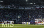 25.04.2026, Fussball 1. Bundesliga 2025/2026, 31.Spieltag, FC Augsburg - Eintracht Frankfurt, in der WWK-Arena Augsburg. Vor dem Spiel Gedenken im Stadion an den verstorbenen Torhüter Alexander Manninger (ehemals FCA).