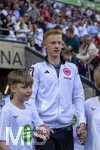 25.04.2026, Fussball 1. Bundesliga 2025/2026, 31.Spieltag, FC Augsburg - Eintracht Frankfurt, in der WWK-Arena Augsburg.  Hugo Larsson (Eintracht Frankfurt) 