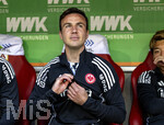25.04.2026, Fussball 1. Bundesliga 2025/2026, 31.Spieltag, FC Augsburg - Eintracht Frankfurt, in der WWK-Arena Augsburg. Mario Götze (Eintracht Frankfurt) Ersatzspieler