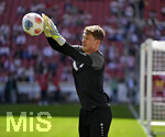 26.04.2026, Fussball 1. Bundesliga 2025/2026, 31.Spieltag, VfB Stuttgart - SV Werder Bremen, in der MHP-Arena Stuttgart, Torwart Alexander Nübel (Stuttgart) beim Aufwärmen.

