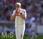 26.04.2026, Fussball 1. Bundesliga 2025/2026, 31.Spieltag, VfB Stuttgart - SV Werder Bremen, in der MHP-Arena Stuttgart, Ermedin Demirovic (Stuttgart) nachdenklich.

