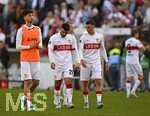 26.04.2026, Fussball 1. Bundesliga 2025/2026, 31.Spieltag, VfB Stuttgart - SV Werder Bremen, in der MHP-Arena Stuttgart, Die Stuttgarter Spieler sind enttäuscht, Deniz Undav (Stuttgart) lässt den Kopf hängen.


