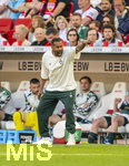 26.04.2026, Fussball 1. Bundesliga 2025/2026, 31.Spieltag, VfB Stuttgart - SV Werder Bremen, in der MHP-Arena Stuttgart, Trainer Daniel Thioune (Werder Bremen) in Rage an der Seitenlinie.