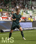 26.04.2026, Fussball 1. Bundesliga 2025/2026, 31.Spieltag, VfB Stuttgart - SV Werder Bremen, in der MHP-Arena Stuttgart, Jens Stage (Werder Bremen) Torjubel 