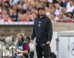 26.04.2026, Fussball 1. Bundesliga 2025/2026, 31.Spieltag, VfB Stuttgart - SV Werder Bremen, in der MHP-Arena Stuttgart, Trainer Sebastian Hoeneß (Stuttgart) nachdenklich 