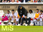 26.04.2026, Fussball 1. Bundesliga 2025/2026, 31.Spieltag, VfB Stuttgart - SV Werder Bremen, in der MHP-Arena Stuttgart, Trainer Sebastian Hoeneß (Stuttgart) nachdenklich 