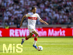 26.04.2026, Fussball 1. Bundesliga 2025/2026, 31.Spieltag, VfB Stuttgart - SV Werder Bremen, in der MHP-Arena Stuttgart, Lorenz Assignon (Stuttgart) am Ball 