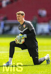 26.04.2026, Fussball 1. Bundesliga 2025/2026, 31.Spieltag, VfB Stuttgart - SV Werder Bremen, in der MHP-Arena Stuttgart, Torwart Alexander Nübel (Stuttgart) beim Aufwärmen.