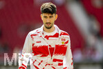 26.04.2026, Fussball 1. Bundesliga 2025/2026, 31.Spieltag, VfB Stuttgart - SV Werder Bremen, in der MHP-Arena Stuttgart, Atakan Karazor (Stuttgart) beim Aufwärmen 