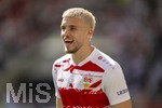26.04.2026, Fussball 1. Bundesliga 2025/2026, 31.Spieltag, VfB Stuttgart - SV Werder Bremen, in der MHP-Arena Stuttgart, Ermedin Demirovic (Stuttgart) beim Aufwärmen 