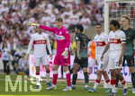 26.04.2026, Fussball 1. Bundesliga 2025/2026, 31.Spieltag, VfB Stuttgart - SV Werder Bremen, in der MHP-Arena Stuttgart, Torwart Alexander Nübel (Stuttgart) 