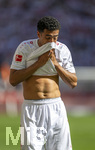 26.04.2026, Fussball 1. Bundesliga 2025/2026, 31.Spieltag, VfB Stuttgart - SV Werder Bremen, in der MHP-Arena Stuttgart, Tiago Tomas (Stuttgart) nachdenklich 