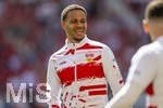 26.04.2026, Fussball 1. Bundesliga 2025/2026, 31.Spieltag, VfB Stuttgart - SV Werder Bremen, in der MHP-Arena Stuttgart, Nikolas Nartey (Stuttgart) beim Aufwärmen 