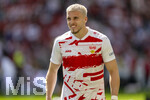 26.04.2026, Fussball 1. Bundesliga 2025/2026, 31.Spieltag, VfB Stuttgart - SV Werder Bremen, in der MHP-Arena Stuttgart, Ermedin Demirovic (Stuttgart) beim Aufwärmen 