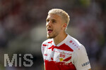26.04.2026, Fussball 1. Bundesliga 2025/2026, 31.Spieltag, VfB Stuttgart - SV Werder Bremen, in der MHP-Arena Stuttgart, Ermedin Demirovic (Stuttgart) beim Aufwärmen 