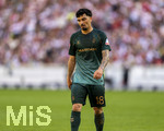 26.04.2026, Fussball 1. Bundesliga 2025/2026, 31.Spieltag, VfB Stuttgart - SV Werder Bremen, in der MHP-Arena Stuttgart, Cameron Puertas (Werder Bremen) nachdenklich 