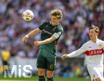 26.04.2026, Fussball 1. Bundesliga 2025/2026, 31.Spieltag, VfB Stuttgart - SV Werder Bremen, in der MHP-Arena Stuttgart, Jens Stage (Werder Bremen) 
