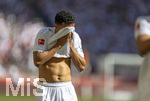 26.04.2026, Fussball 1. Bundesliga 2025/2026, 31.Spieltag, VfB Stuttgart - SV Werder Bremen, in der MHP-Arena Stuttgart, Tiago Tomas (Stuttgart) nachdenklich 