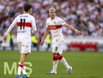 26.04.2026, Fussball 1. Bundesliga 2025/2026, 31.Spieltag, VfB Stuttgart - SV Werder Bremen, in der MHP-Arena Stuttgart, Ermedin Demirovic (Stuttgart) gibt Anweisungen, zeigt, gestikuliert, gibt Kommandos, Anweisungen, gibt Anweisungen, zeigend, gestikulierend, , 