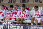26.04.2026, Fussball 1. Bundesliga 2025/2026, 31.Spieltag, VfB Stuttgart - SV Werder Bremen, in der MHP-Arena Stuttgart, Ersatzbank der Stuttgarter, mit Torwart Fabian Bredlow (Stuttgart), Chris Führich (Stuttgart), Atakan Karazor (Stuttgart), Ermedin Demirovic (Stuttgart), Josha Vagnoman (Stuttgart),  Nikolas Nartey (Stuttgart) 