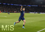 28.04.2026, Fussball UEFA Championsleague 2025/2026: Halbfinale Hinspiel,  Paris St. Germain - FC Bayern München, im Stadion Parc de Princes in Paris (Frankreich). Torjubel Khvicha Kvaratskhelia (FC Paris Saint-Germain) 
  
