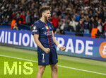28.04.2026, Fussball UEFA Championsleague 2025/2026: Halbfinale Hinspiel,  Paris St. Germain - FC Bayern München, im Stadion Parc de Princes in Paris (Frankreich). Khvicha Kvaratskhelia (FC Paris Saint-Germain) Torjubel.