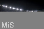 28.04.2026, Fussball UEFA Championsleague 2025/2026: Halbfinale Hinspiel,  Paris St. Germain - FC Bayern München, im Stadion Parc de Princes in Paris (Frankreich). Nach dem Schlusspfiff trotten die Bayern vom Platz, Konrad Laimer (FC Bayern München), Aleksandar Pavlovic (Bayern München) , Harry Kane (FC Bayern München), Leon Goretzka (FC Bayern München) 