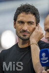 28.04.2026, Fussball UEFA Championsleague 2025/2026: Halbfinale Hinspiel,  Paris St. Germain - FC Bayern München, im Stadion Parc de Princes in Paris (Frankreich). Mats Hummels (GER) beim Interview.