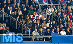 28.04.2026, Fussball UEFA Championsleague 2025/2026: Halbfinale Hinspiel,  Paris St. Germain - FC Bayern München, im Stadion Parc de Princes in Paris (Frankreich). Katharina Caroline Caro Daur (2.v.li, 3.Reihe v.unten, Deutsche Influencerin) auf der Ehrentribüne