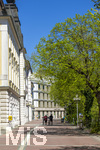 02.05.2026, Bad Wörishofen (Unterallgäu), Fussgängerzone, Das Stammhaus, die neue Wohnanlage mitten in der Stadt an der Promenade. 
