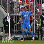 02.05.2026, Fussball Bundesliga 2025/2026, 32.Spieltag, FC Bayern München - 1.FC Heidenheim, in der Allianz-Arena München,   
Torjubel nach dem 0:2 von Eren Dinkci (1. FC Heidenheim 1846) 

