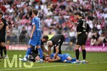 02.05.2026, Fussball Bundesliga 2025/2026, 32.Spieltag, FC Bayern München - 1.FC Heidenheim, in der Allianz-Arena München,   Jonas Föhrenbach (1. FC Heidenheim 1846) am Boden.


