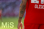 02.05.2026, Fussball Bundesliga 2025/2026, 32.Spieltag, FC Bayern München - 1.FC Heidenheim, in der Allianz-Arena München, Michael Olise (FC Bayern München) am Arm tätowiert.  