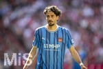 02.05.2026, Fussball Bundesliga 2025/2026, 32.Spieltag, FC Bayern München - 1.FC Heidenheim, in der Allianz-Arena München, Eren Dinkci (1. FC Heidenheim 1846) nachdenklich 