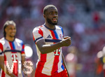 02.05.2026, Fussball Bundesliga 2025/2026, 32.Spieltag, FC Bayern München - 1.FC Heidenheim, in der Allianz-Arena München, Dayot Upamecano (FC Bayern München) beim Aufwärmen 