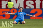 02.05.2026, Fussball Bundesliga 2025/2026, 32.Spieltag, FC Bayern München - 1.FC Heidenheim, in der Allianz-Arena München, Budu Zivzivadze (1. FC Heidenheim 1846) Torjubel, 
