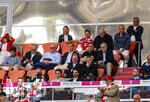 02.05.2026, Fussball Bundesliga 2025/2026, 32.Spieltag, FC Bayern München - 1.FC Heidenheim, in der Allianz-Arena München, Ehrentribüne mit Ex-Vorstandsvorsitzender Karl-Heinz Rummenigge (FC Bayern München), Ehren-Präsident Uli Hoeneß (FC Bayern München, Hoeness), Rouven Kasper (VORSTAND MARKETING UND VERTRIEB, FC Bayern), Sportvorstand Max Eberl (Bayern München), Vorstandsvorsitzender Jan-Christian Dreesen (FC Bayern München), Präsident Herbert Hainer (FC Bayern), Arjen Robben, 