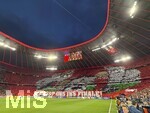 06.05.2026, Fussball UEFA Championsleague 2025/2026: Halbfinale Rückpiel,  FC Bayern München - Paris St. Germain, in der Allianz-Arena München, Großartige Choreografie der Bayern Fans in der Südkurve - Schiesst uns ins Finale!
  

