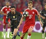 06.05.2026, Fussball UEFA Championsleague 2025/2026: Halbfinale Rückpiel,  FC Bayern München - Paris St. Germain, in der Allianz-Arena München, v.l. Warren Zaire-Emery (FC Paris Saint-Germain) gegen Josip Stanisic (Bayern München) 
  


