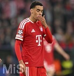 06.05.2026, Fussball UEFA Championsleague 2025/2026: Halbfinale Rückpiel,  FC Bayern München - Paris St. Germain, in der Allianz-Arena München, Jamal Musiala (Bayern München) nachdenklich
  

