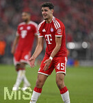 06.05.2026, Fussball UEFA Championsleague 2025/2026: Halbfinale Rückpiel,  FC Bayern München - Paris St. Germain, in der Allianz-Arena München, Aleksandar Pavlovic (FC Bayern München) regt sich auf
  

