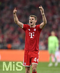 06.05.2026, Fussball UEFA Championsleague 2025/2026: Halbfinale Rückpiel,  FC Bayern München - Paris St. Germain, in der Allianz-Arena München, Josip Stanisic (Bayern München) regt sich auf
  

