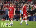 06.05.2026, Fussball UEFA Championsleague 2025/2026: Halbfinale Rückpiel,  FC Bayern München - Paris St. Germain, in der Allianz-Arena München, v.l. Joshua Kimmich (FC Bayern München) und Aleksandar Pavlovic (FC Bayern München) 
  

