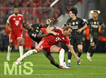 06.05.2026, Fussball UEFA Championsleague 2025/2026: Halbfinale Rückpiel,  FC Bayern München - Paris St. Germain, in der Allianz-Arena München, v.l. Willian Pacho (FC Paris Saint-Germain) gegen Harry Kane (FC Bayern München) 
  

