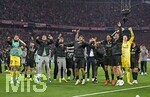 06.05.2026, Fussball UEFA Championsleague 2025/2026: Halbfinale Rückpiel,  FC Bayern München - Paris St. Germain, in der Allianz-Arena München, Die Pariser Spieler feiern und tanzen
  

