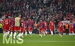 06.05.2026, Fussball UEFA Championsleague 2025/2026: Halbfinale Rückpiel,  FC Bayern München - Paris St. Germain, in der Allianz-Arena München, Die Bayern Spieler sind nach dem Spiel enttäuscht und verlassen das Stadion.
  

