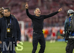 06.05.2026, Fussball UEFA Championsleague 2025/2026: Halbfinale Rückpiel,  FC Bayern München - Paris St. Germain, in der Allianz-Arena München, Jubei bei Trainer Luis Enrique (FC Paris Saint-Germain) nach dem Sieg 