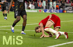 06.05.2026, Fussball UEFA Championsleague 2025/2026: Halbfinale Rückpiel,  FC Bayern München - Paris St. Germain, in der Allianz-Arena München, Harry Kane (FC Bayern München) am Boden 