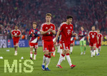 06.05.2026, Fussball UEFA Championsleague 2025/2026: Halbfinale Rückpiel,  FC Bayern München - Paris St. Germain, in der Allianz-Arena München, Frust bei den Bayernspielern nach dem Ausscheiden im Halbfinale, v.li: Joshua Kimmich (FC Bayern München), Min-jae Kim (Bayern München, Minjae Kim) 